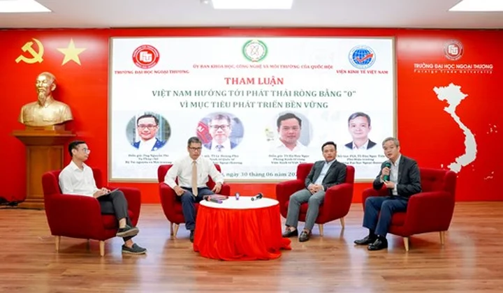 Việt Nam hướng tới phát thải ròng bằng “0” vì mục tiêu phát triển bền vững