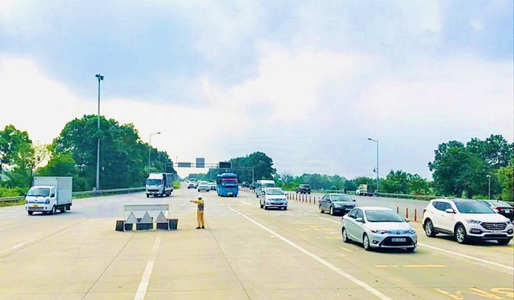 Lượng xe qua các tuyến cao tốc do VEC quản lý tăng xấp xỉ 13% so với cùng kỳ