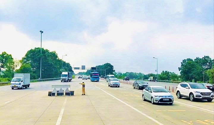 Lượng xe qua các tuyến cao tốc do VEC quản lý tăng xấp xỉ 13% so với cùng kỳ