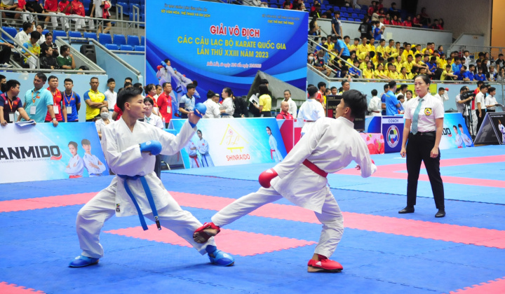 Đắk Lắk: Khai mạc giải vô địch các câu lạc bộ Karate quốc gia lần thứ 23 năm 2023