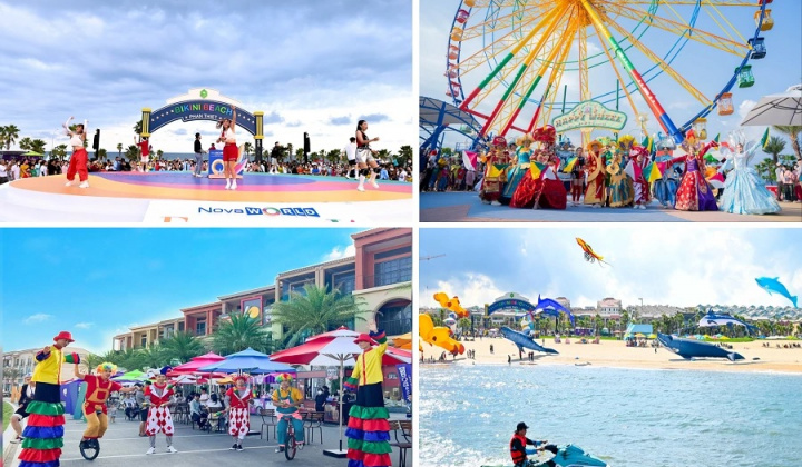 NovaWorld Phan Thiet đón hàng chục ngàn lượt khách mỗi ngày nhờ hệ tiện ích Stay - Play "đỉnh"