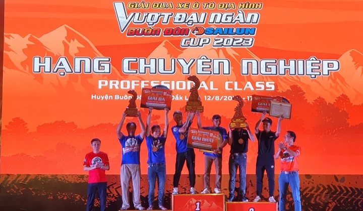 Thành công đến từ “Thử thách vượt Đại Ngàn - Buôn Đôn 2023”