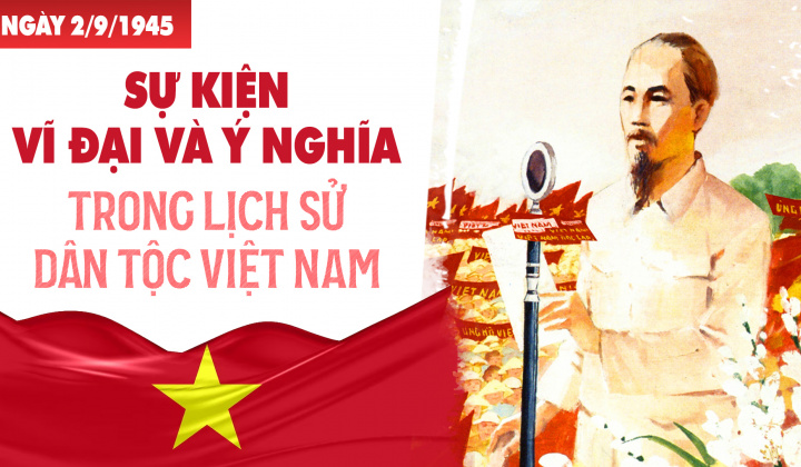 Ngày 2-9-1945 - Sự kiện vĩ đại và ý nghĩa trong lịch sử dân tộc Việt Nam