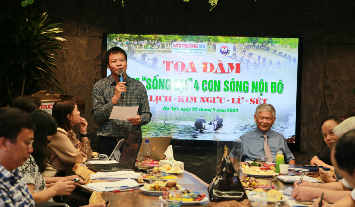 Hướng đến làm “sống lại” 4 con sông nội đô: Tô Lịch- Kim Ngưu- Lừ- Sét