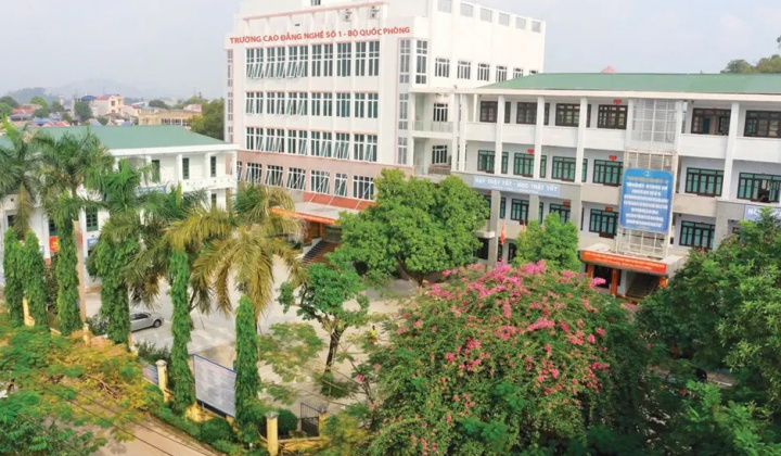 Trường Cao đẳng nghề số 1 – Bộ Quốc phòng: Nhập học đợt 1 hệ cao đẳng, trung cấp 9+