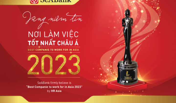 SeABank ba năm liên tiếp được vinh danh “Nơi làm việc tốt nhất châu Á”