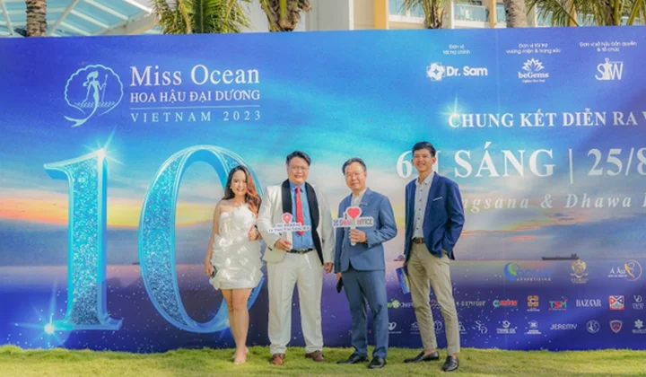 Honggia Corporation vinh dự đồng hành cùng Miss Ocean - Hoa hậu đại dương Việt Nam 2023