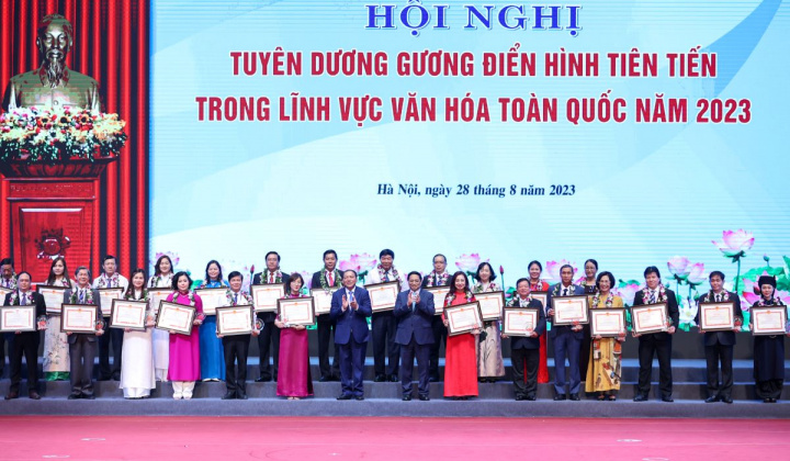 Thủ tướng: Văn hóa là nền tảng tinh thần, nguồn lực nội sinh, động lực đột phá cho sự phát triển