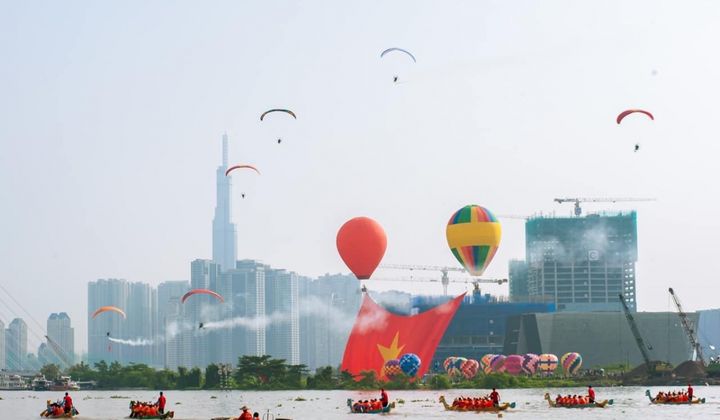 Đến với Lễ hội Sông nước lần thứ nhất tại TP Hồ Chí Minh