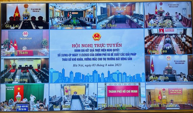 Tiếp tục chung tay tháo gỡ vướng mắc, thúc đẩy thị trường bất động sản phát triển an toàn, hiệu quả, bền vững