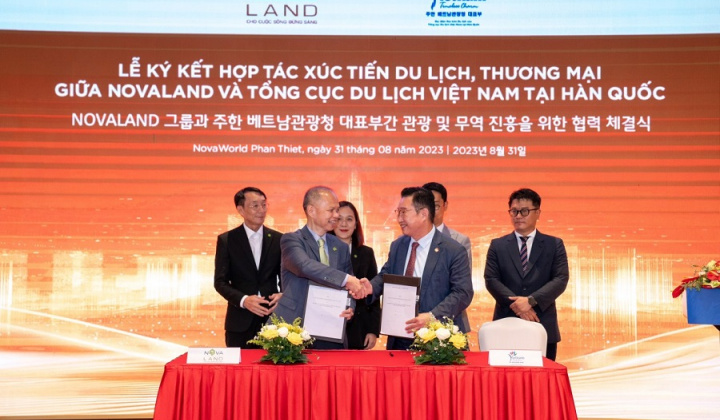 Đẩy mạnh xúc tiến du lịch – thương mại, Novaland Group ký kết hợp tác với các hiệp hội, doanh nghiệp Hàn Quốc