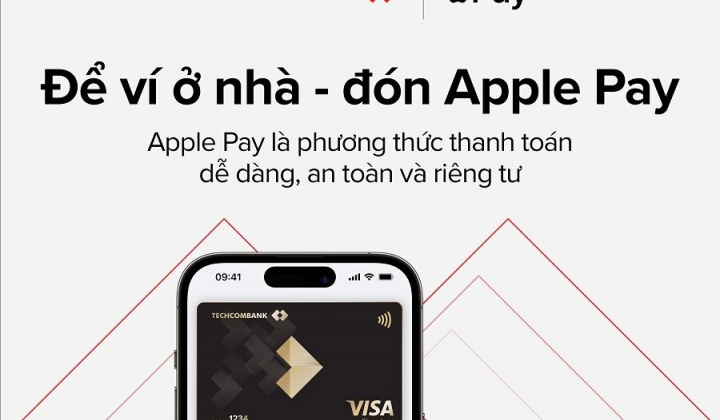 Techcombank giới thiệu Apple Pay đến khách hàng