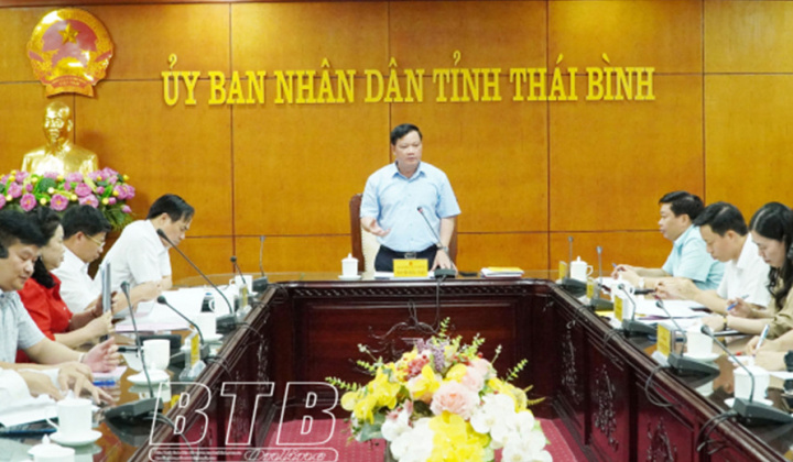 Thái Bình: Tháo gỡ khó khăn cho doanh nghiệp và khẩn trương triển khai Bộ chỉ số DDCI
