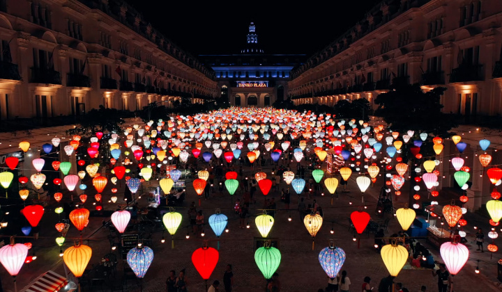 Phố đèn lồng Danko City – Tọa độ “check-in” hot nhất Thái Nguyên mùa trung thu 2023