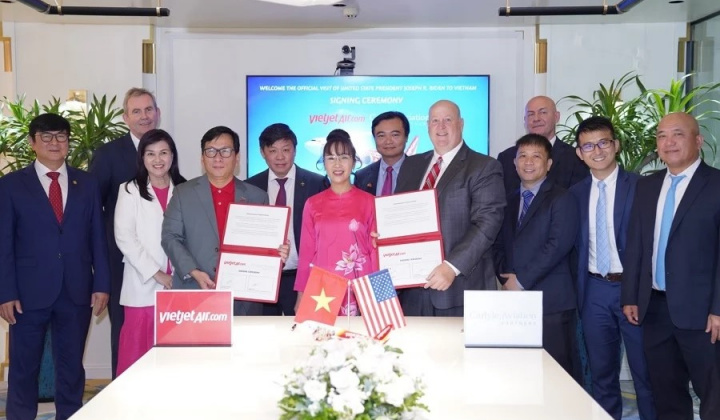 Vietjet và Tập đoàn Carlyle ký kết tài trợ tàu bay trị giá 550 triệu USD