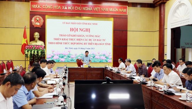 Bắc Ninh: Tháo gỡ khó khăn, vướng mắc cho các dự án BT trong lĩnh vực giao thông vận tải