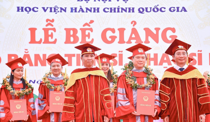 Học viện Hành chính Quốc gia Bế giảng và trao bằng Tiến sĩ, Thạc sĩ năm 2023