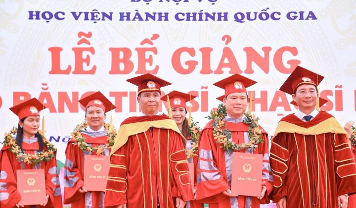 Học viện Hành chính Quốc gia Bế giảng và trao bằng Tiến sĩ, Thạc sĩ năm 2023