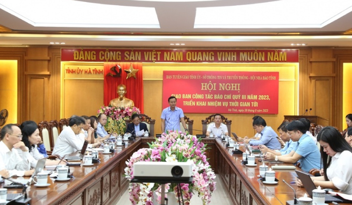Hà Tĩnh: Các cơ quan báo chí tiếp tục đồng hành trong việc thực hiện nhiệm vụ chính trị của tỉnh nhà