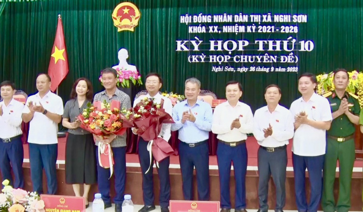 Thanh Hóa: Thị xã Nghi Sơn có tân Chủ tịch UBND