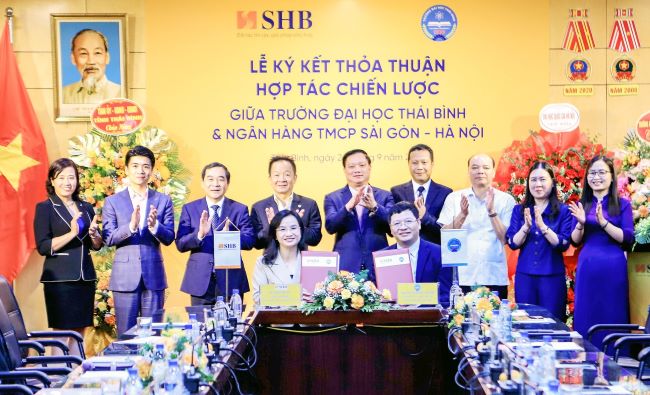 SHB cùng Đại học Thái Bình nâng cao chất lượng đào tạo nguồn nhân lực