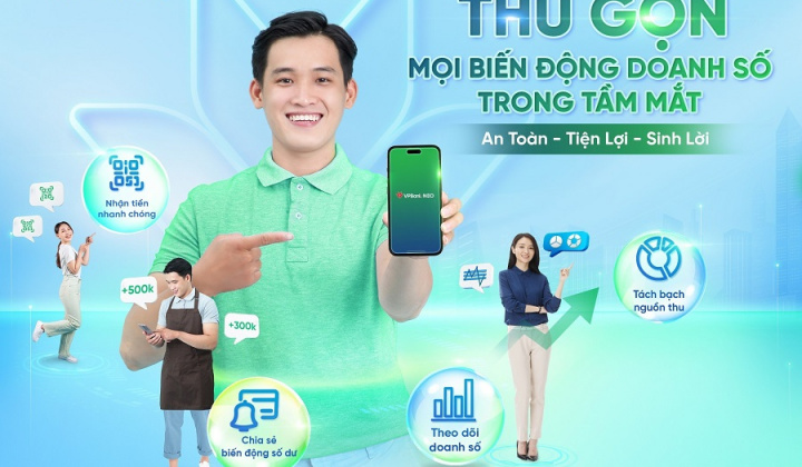 VPBank ra mắt giải pháp quản trị doanh số ShopQR trên nền tảng VPBank NEO