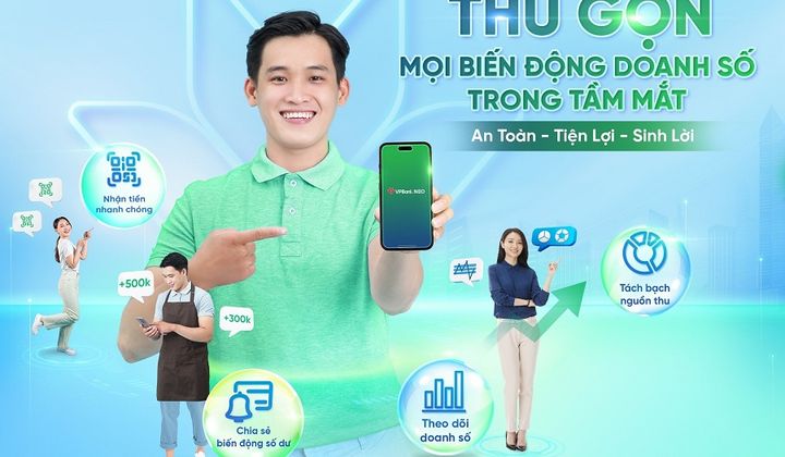 VPBank ra mắt giải pháp quản trị doanh số ShopQR trên nền tảng VPBank NEO