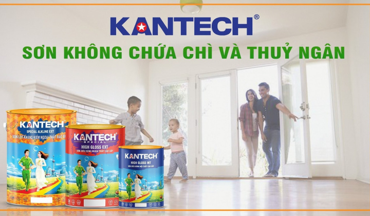 Sự nguy hiểm khi sử dụng sơn tường nhiễm chì và thủy ngân