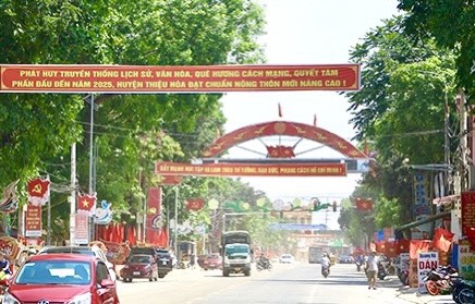 Thiệu Hóa (Thanh Hoá) phấn đấu trở thành huyện NTM nâng cao vào năm 2025