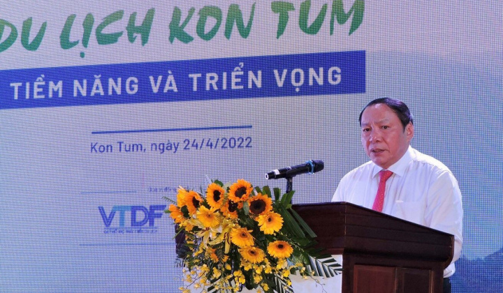 Bộ VHTTDL luôn luôn ủng hộ và đồng hành với tỉnh Kon Tum