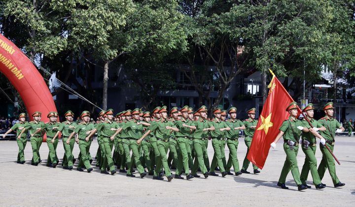 Đắk Lắk: Khai mạc Bảng 6 Hội thi điều lệnh, bắn súng, võ thuật CAND