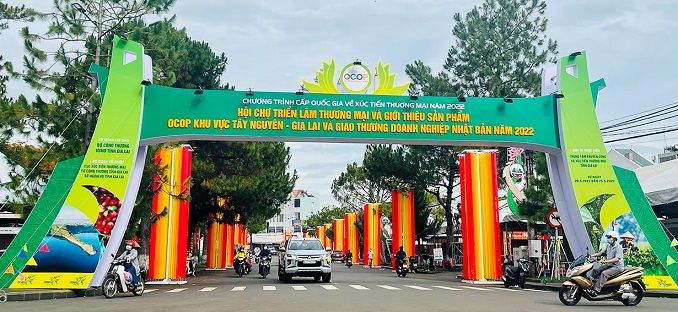 Gia Lai: Hội chợ triển lãm thương mại, kết nối "cung - cầu"