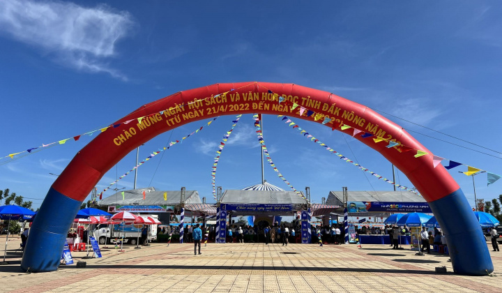 Đắk Nông: Khai mạc Ngày hội Sách và Văn hoá đọc Việt Nam năm 2022