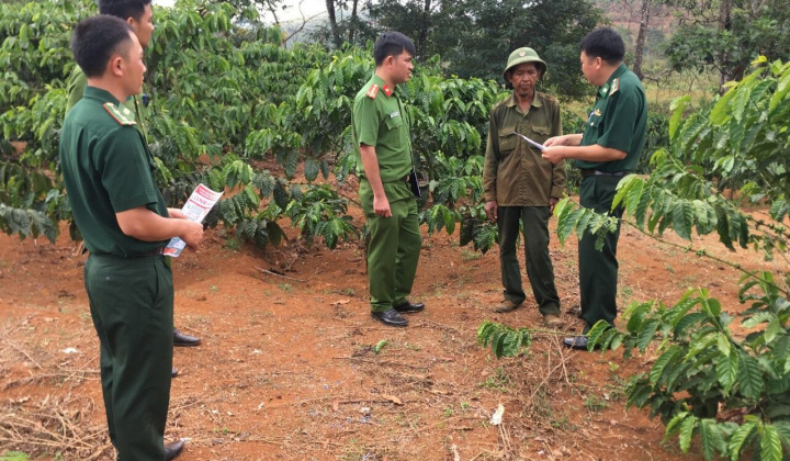 Đắk Nông: Trưởng Công an xã vùng biên hết mình với công tác bảo đảm ANTT
