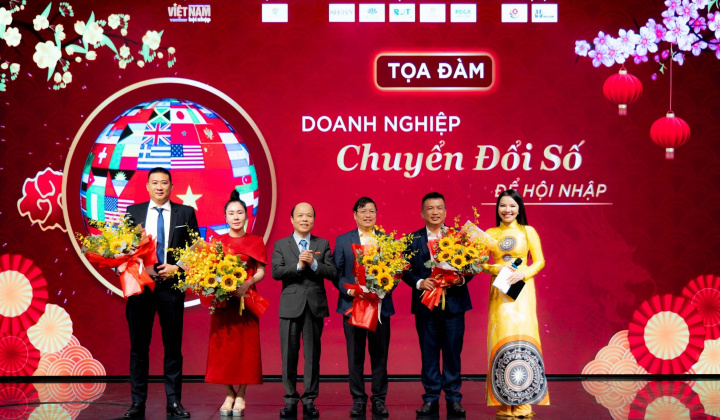 Gặp gỡ Chào Xuân Việt Nam Hội nhập 2024 với chủ đề: Doanh nghiệp chuyển đổi số để hội nhập