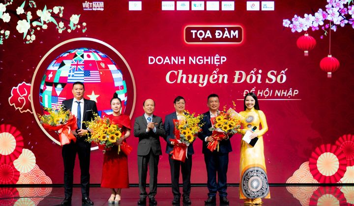 Gặp gỡ Chào Xuân Việt Nam Hội nhập 2024 với chủ đề: Doanh nghiệp chuyển đổi số để hội nhập