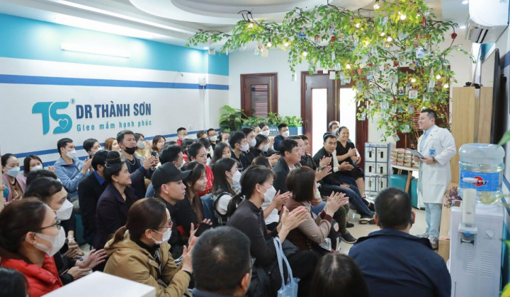 Dr Thành Sơn đồng hành cùng nhiều gia đình hiếm muộn đón được tin vui