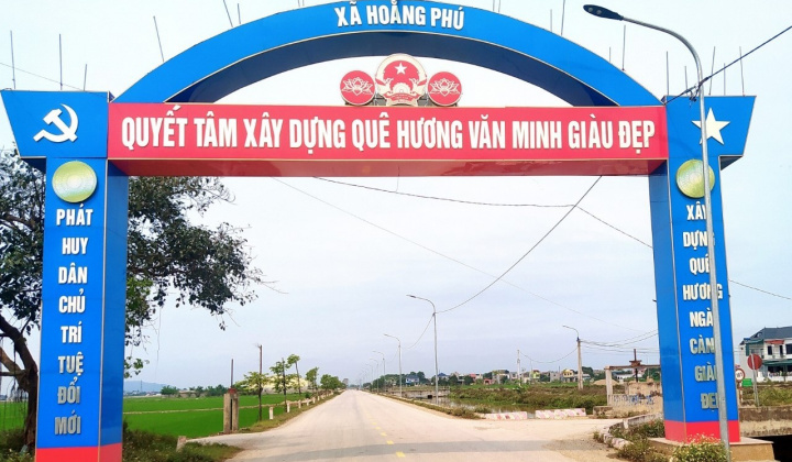 Hoằng Phú (Thanh Hóa): Vượt khó, hoàn thành tốt nhiệm vụ phát triển kinh tế - xã hội