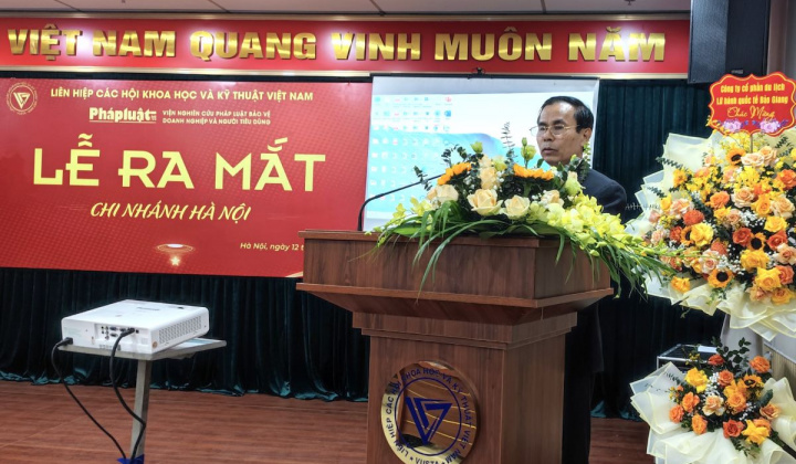 Viện nghiên cứu pháp luật bảo vệ doanh nghiệp và người tiêu dùng long trọng ra mắt Chi nhánh Hà Nội