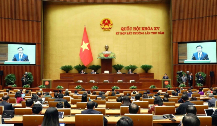 Quốc hội quyết định các dự án luật có ý nghĩa và tầm quan trọng đặc biệt