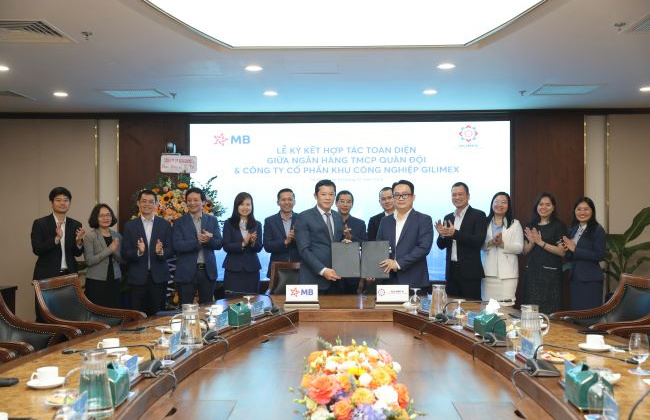 MB và Gilimex ký kết hợp tác chiến lược