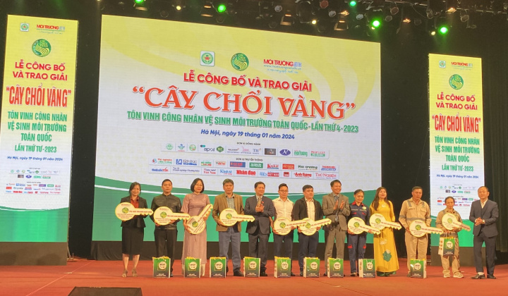 Giải Cây Chổi Vàng - Tôn vinh người công nhân vệ sinh môi trường