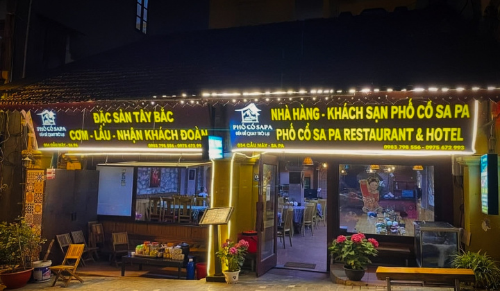 Nhà hàng, khách sạn Phố Cổ - Điểm hẹn của du khách Hàn Quốc tại Sa Pa