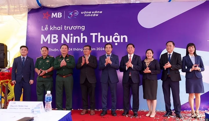 MB Ninh Thuận: Chi nhánh thứ 04 khai trương trong tháng 1 của Ngân hàng Quân Đội