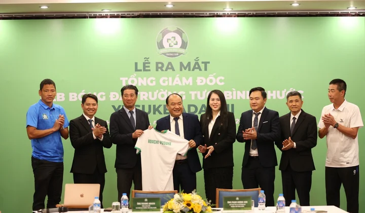 CLB Bóng đá Trường Tươi Bình Phước ra mắt tân Tổng Giám đốc điều hành người Nhật Bản