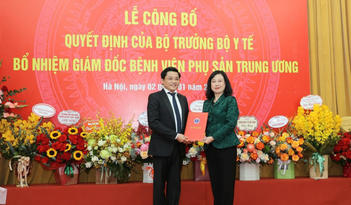 GS.TS Nguyễn Duy Ánh làm Giám đốc Bệnh viện Phụ sản Trung ương