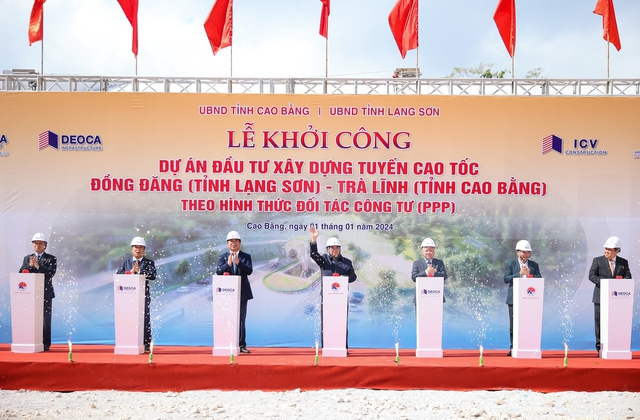 Đồng Đăng - Trà Lĩnh tạo ra tuyến cao tốc đối ngoại huyết mạch mới