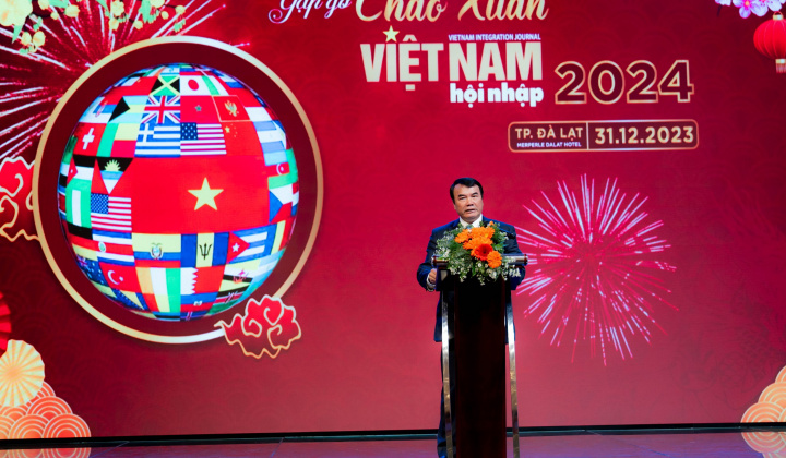 Lâm Đồng chào mừng Gặp gỡ chào Xuân Việt Nam hội nhập 2024