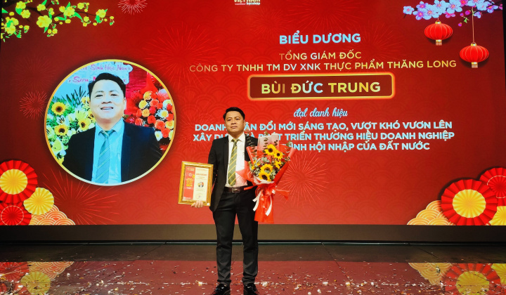 Doanh nhân Bùi Đức Trung: Vượt khó vươn lên xây dựng và phát triển thương hiệu doanh nghiệp