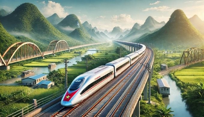 Kỳ vọng từ chủ trương đầu tư đường sắt tốc độ cao trên trục Bắc – Nam